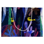 Grand Sac Cadeau Landscape with Yellow Birds, Paul Klee (Dos)