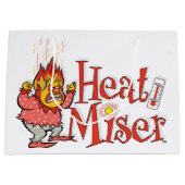 Grand Sac Cadeau L'ANNÉE SANS SANTA CLAUS™ | Chaleur (Devant)