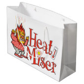 Grand Sac Cadeau L'ANNÉE SANS SANTA CLAUS™ | Chaleur (Dos Angle)