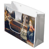 Grand Sac Cadeau L'Annonciation, Léonard de Vinci, 1472-1473 (Devant Angle)