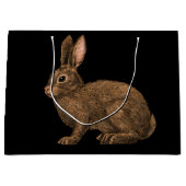 Grand Sac Cadeau Lapin 2 (Devant)