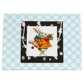 Grand Sac Cadeau Lapin blanc 2 (Devant)