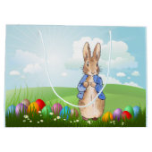 Grand Sac Cadeau lapin de Pâques (Dos)