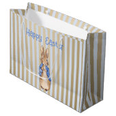 Grand Sac Cadeau lapin de Pâques (Devant Angle)