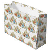 Grand Sac Cadeau Lapin Rabbit bébé garçon fille douche (Dos Angle)