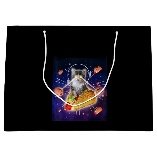 Grand Sac Cadeau Laser Eyes (Devant)