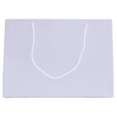 Grand Sac Cadeau Lavande Uni – Design Uni Couleur (Devant)