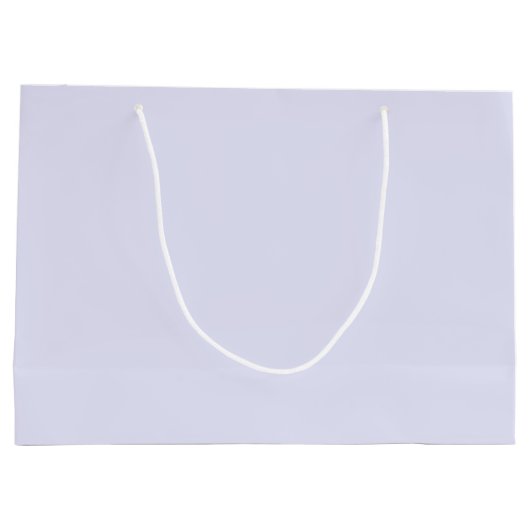 Grand Sac Cadeau Lavande Uni – Design Uni Couleur (Dos)