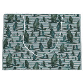 Grand Sac Cadeau Le cadeau de Corbeau Crow (Devant)