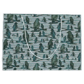 Grand Sac Cadeau Le cadeau de Corbeau Crow (Dos)