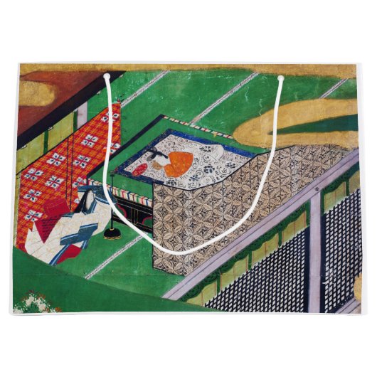 Grand Sac Cadeau Le Conte de Genji, Tawaraya Sotatsu (Devant)