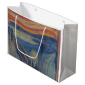 Grand Sac Cadeau Le cri, Edvard Munch (Devant Angle)