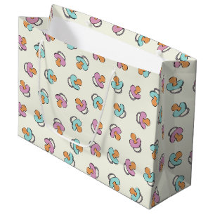 Grand Sac Cadeau Le genre adorable de tétine indiquent le baby