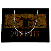 Grand Sac Cadeau Le grand arbre Samhain (Devant)