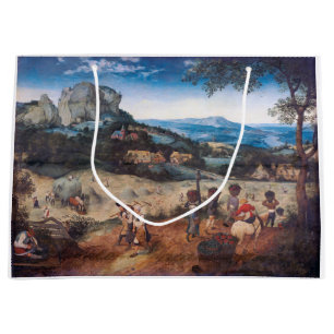 Grand Sac Cadeau Le Haymaking, Pieter Bruegel