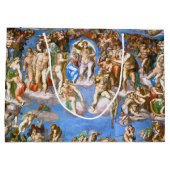 Grand Sac Cadeau Le jugement Dernier, Michel-Ange (Dos)