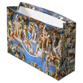 Grand Sac Cadeau Le jugement Dernier, Michel-Ange (Dos Angle)