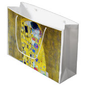 Grand Sac Cadeau Le Kiss, Gustav Klimt (Devant Angle)