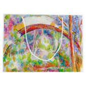 Grand Sac Cadeau Le pont, Paul Cezanne (Dos)
