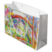 Grand Sac Cadeau Le pont, Paul Cezanne (Dos Angle)