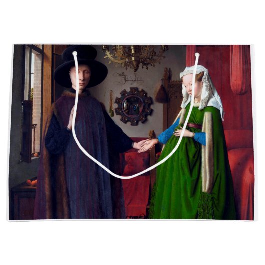 Grand Sac Cadeau Le portrait Arnolfini, Jan van Eyck (Devant)