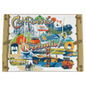 Grand Sac Cadeau Le rêve de Californie (Devant)