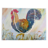 Grand Sac Cadeau Le Rooser sur le blanc (Dos)