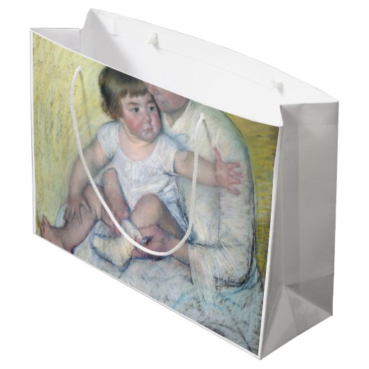 Grand Sac Cadeau Le Stocking, Mary Cassatt (Dos Angle)