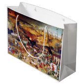 Grand Sac Cadeau Le triomphe de la mort, Pieter Bruegel (Dos Angle)