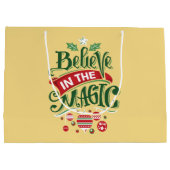 Grand Sac Cadeau Le Typographe du Magic Christmas (Dos)