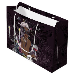 Grand Sac Cadeau Le Vampiress   Moody Gothic Vampy Glam Dark Skin