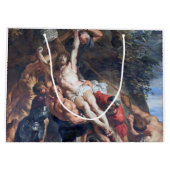 Grand Sac Cadeau L'élévation de la croix, Rubens (Dos)