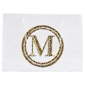Grand Sac Cadeau Leopard M (Dos)