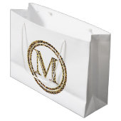 Grand Sac Cadeau Leopard M (Devant Angle)