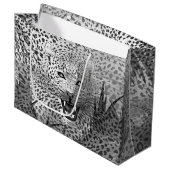 Grand Sac Cadeau Léopard Territoire 2 (Devant Angle)