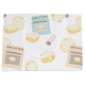 Grand Sac Cadeau Les armes dans le Baby shower d'Ovens (Devant)