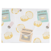 Grand Sac Cadeau Les armes dans le Baby shower d'Ovens (Dos)