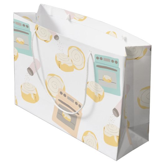 Grand Sac Cadeau Les armes dans le Baby shower d'Ovens (Dos Angle)