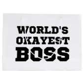 Grand Sac Cadeau Les Bois de l'Okayest (Dos)