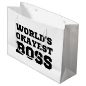 Grand Sac Cadeau Les Bois de l'Okayest (Devant Angle)