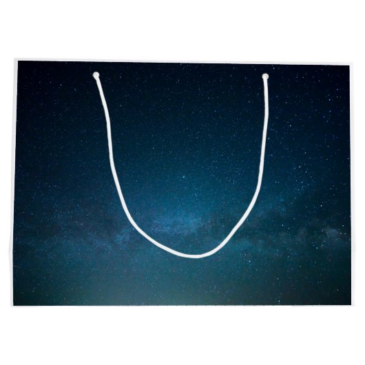 Grand Sac Cadeau Les étoiles de nuit (Dos)