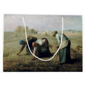 Grand Sac Cadeau Les Gleaners, Jean-François Millet, 1857 (Dos)