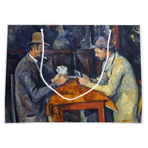 Grand Sac Cadeau Les Joueurs de cartes, Cézanne