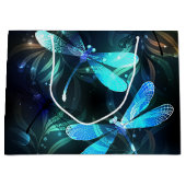 Grand Sac Cadeau Les libellules du lac (Devant)