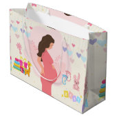 Grand Sac Cadeau Les mères attendues (Dos Angle)