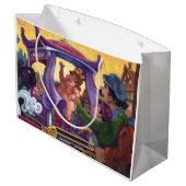 Grand Sac Cadeau Les nouveaux vêtements de l'empereur (Dos Angle)