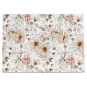 Grand Sac Cadeau Les pivoines en fleurs (Devant)