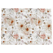 Grand Sac Cadeau Les pivoines en fleurs (Dos)