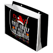 Grand Sac Cadeau Les Plus Susceptibles De Jeter Un Coup D'Oeil Aux  (Devant Angle)