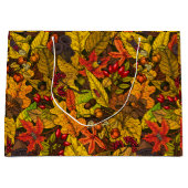 Grand Sac Cadeau Les trésors d'automne (Devant)